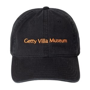 Getty Villa Museum Embroidered Logo Cap